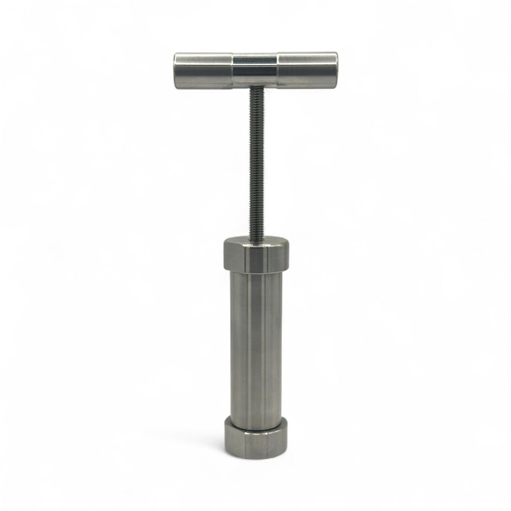 JUMBO Stainless Steel Pollen Press – Heavy Duty T-Press Tool
