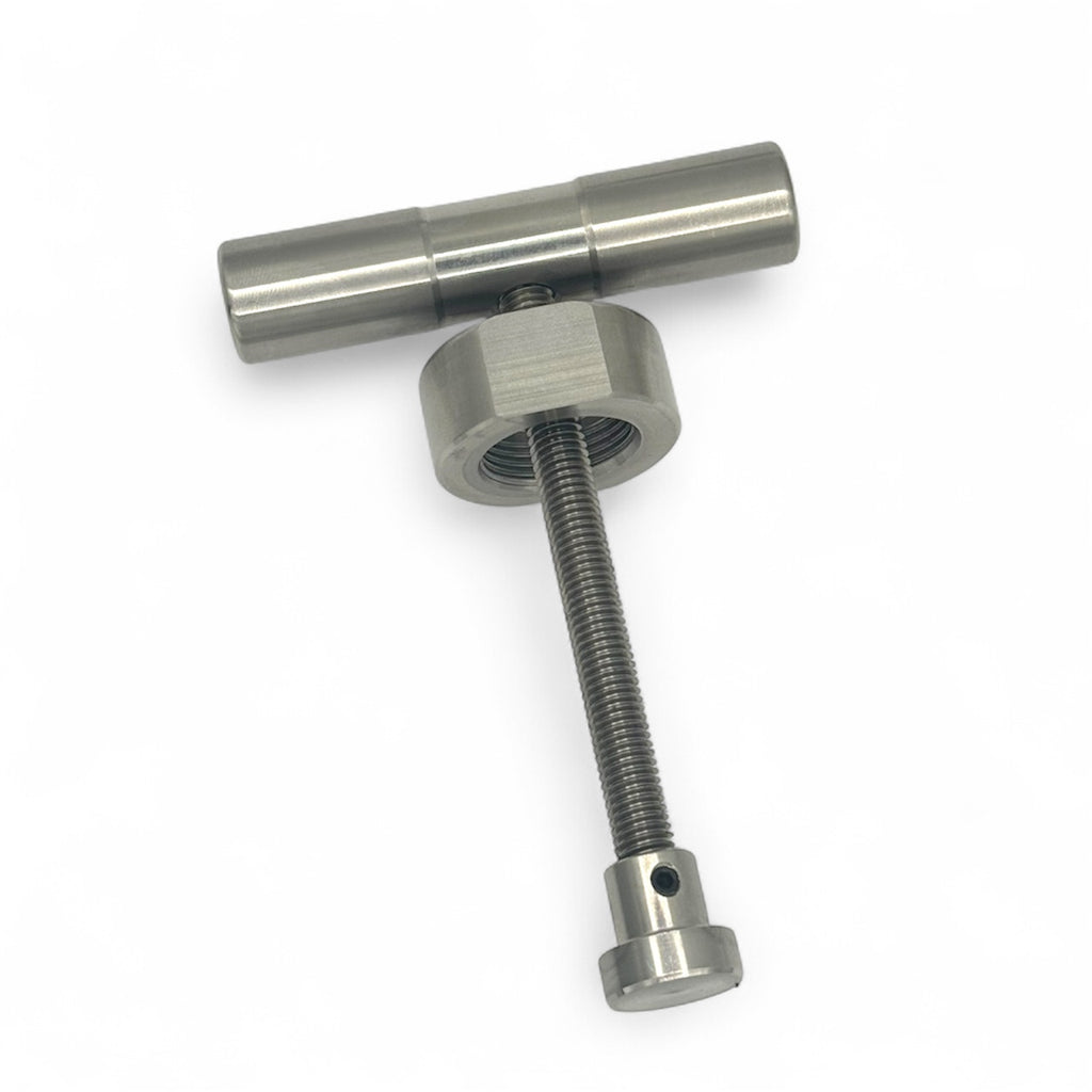 JUMBO Stainless Steel Pollen Press – Heavy Duty T-Press Tool
