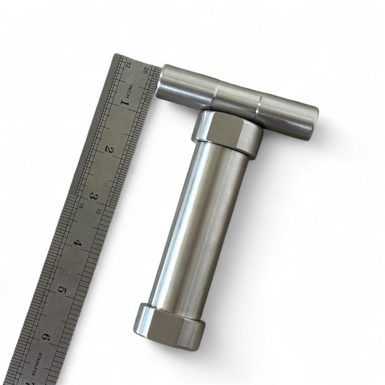 JUMBO Stainless Steel Pollen Press – Heavy Duty T-Press Tool