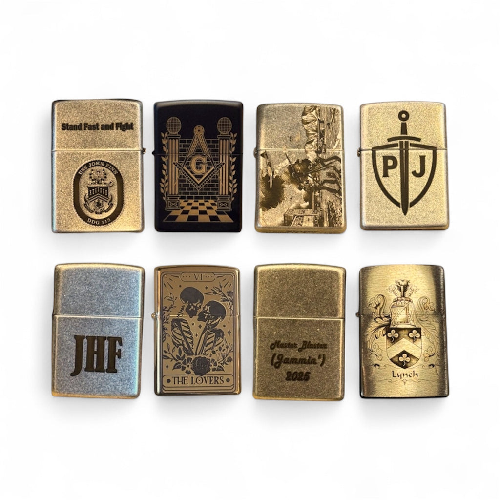Custom Engraved Zippo Lighter: Personalized Keepsake Gift