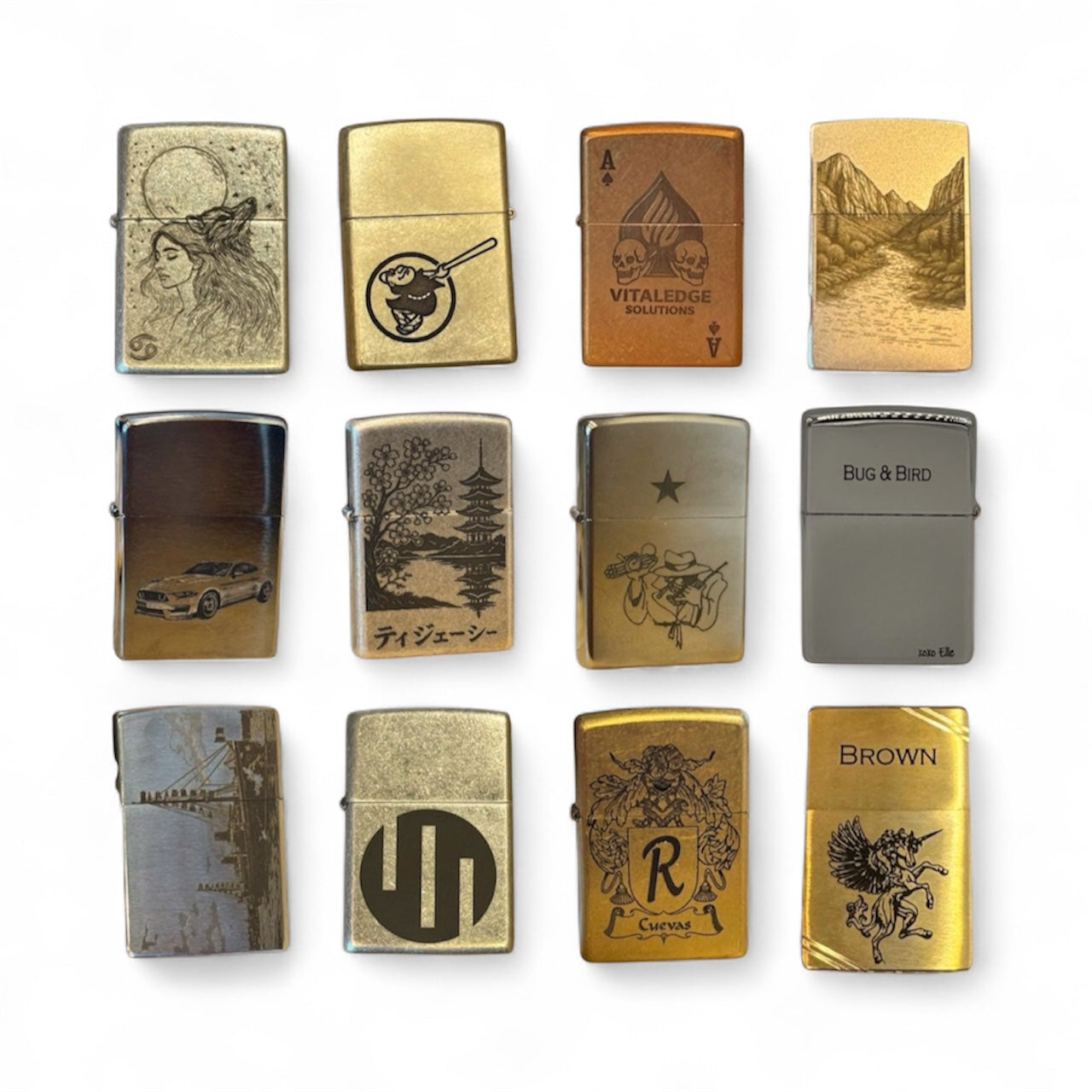 Custom Engraved Zippo Lighter: Personalized Keepsake Gift