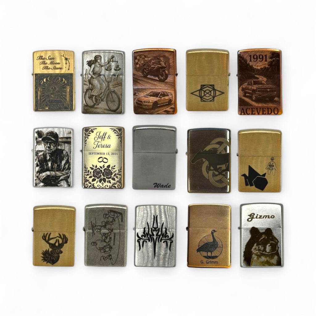 Custom Engraved Zippo Lighter: Personalized Keepsake Gift