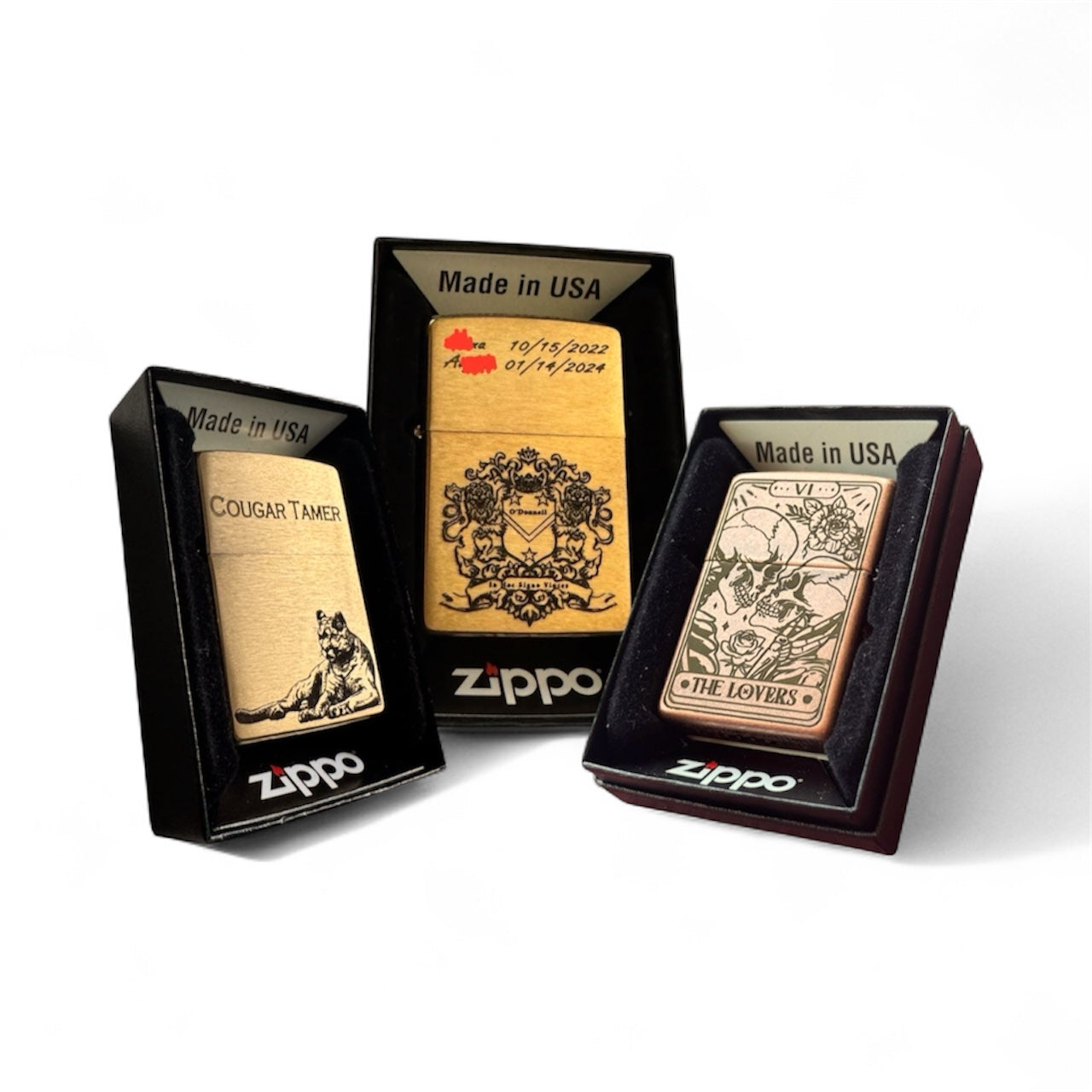 Custom Engraved Zippo Lighter: Personalized Keepsake Gift