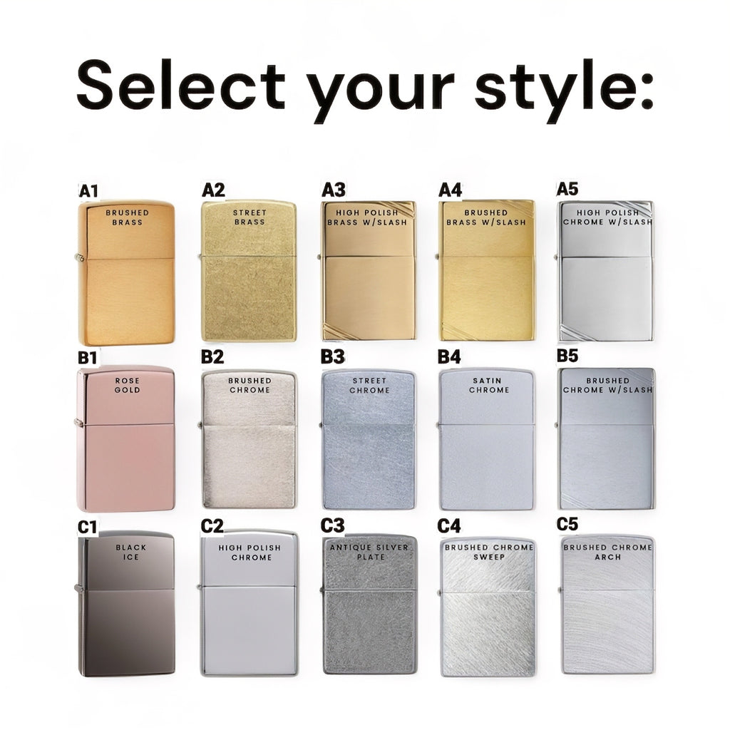 Custom Engraved Zippo Lighter: Personalized Keepsake Gift