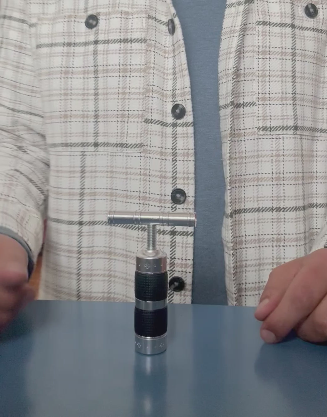 Heavy Duty Aluminum Pollen Press